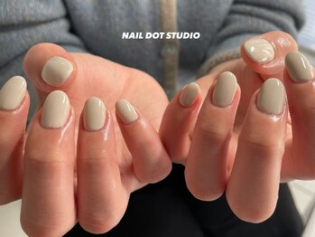 ネイルドットスタジオ 堺筋本町(NAIL DOT STUDIO)/ワンカラー
