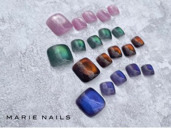 マリーネイルズ 表参道店(MARIE NAILS)の写真/★オフ込みFoot マグネット1カラー¥8800！ご予算に応じて600以上のアート♪JNA1級以上と認定講師も在籍！