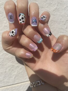 ネイルニジュウイチ(nail 21)/アシメネイル★