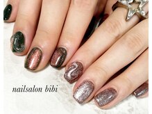 ネイルサロン ビビ(bibi)/ちぐはぐマグネット