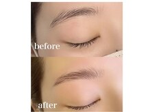 ベルグレン(Belleglen)の雰囲気（ハリウッドブロウリフト(眉毛パーマwax脱毛眉メイク)メンズok♪）