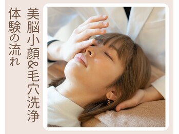 ルビーミー(Ruby's Me)/美脳KOGAO&毛穴洗浄の体験の流れ