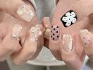 個性派ドットネイル