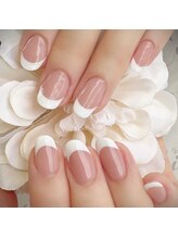 ヘアー ユニバース(HAIR UИIVERS)/フレンチネイル(極みベージュ)