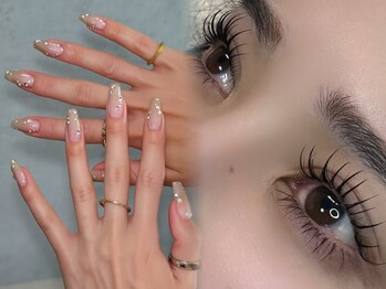 サロン ド シェリエ(salon de Cherie)の写真/忙しい方に◎ネイル&アイ同日施術対応