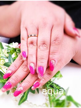 アイラッシュアンドネイルサロン アクア(aqua)/定額アート