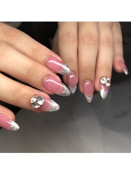 キラキラ/デザインフレンチ