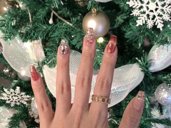 ウサギネイル 新大久保店(usagi nail)/クリスマスネイル