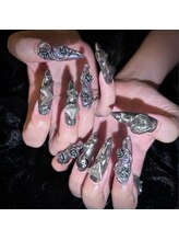 ギンガギンガ(gingaginga)/T036 個性派ネイル