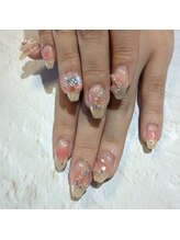 アヤネイルズ アンド アイラッシュ(AYA NAILZ.＆Eyelash)/安定人気のチークネイル！