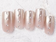 ジェミーネイル エビス(Jemiy nail ebisu)/ミラーグラデ韓国9700yen