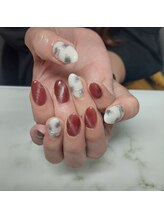 ネイルサロン エーナイン ザ ビッグ豊平店/マグネットデザイン