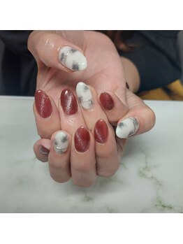 ネイルサロン エーナイン ザ ビッグ豊平店/マグネットデザイン