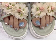 リラネイルサロン/フット持ち込み90分やり放題