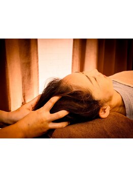 ヘッドスパで癒されたい