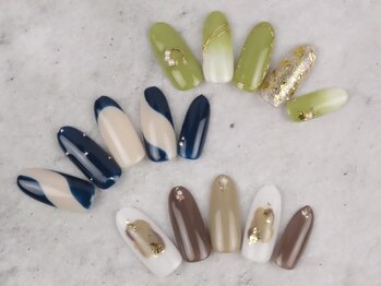 アネラ 麻生店(Anela)の写真/【実力派ネイリストが勢揃い】「こんなネイルがしたかった!」を叶えます♪思い通りの仕上がりで満足度も◎