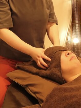 なごみ 菊池店の写真/【今月限定】炭酸ドライヘッドスパ×肩甲骨剥がし!疲れた時にはいつでも訪れることができるリラックスを♪