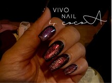 ココア(cocoA)/マグネットネイル