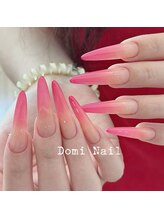 Domi Nail Salon 渋谷店　長さだし/持ち込み/フィルイン/ワンホン/カラグラ長さだし＊