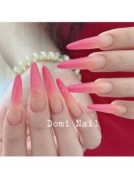 Domi Nail Salon 渋谷店　長さだし/持ち込み/フィルイン/ワンホン/カラグラ長さだし＊