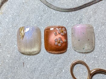 キュー(.Cue)/フット*親指アート ¥7000