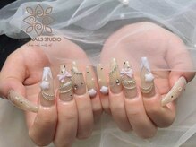 ウメネイルスタジオ(UME NAIL STUDIO)/* 長 さだしやり放題×つけ放題