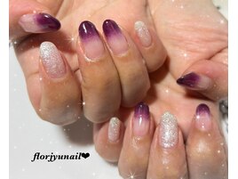 グラデーションnail