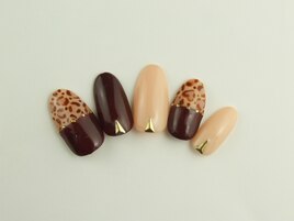 レオパード柄ネイル・90分6930円
