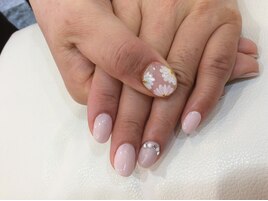 お花ネイル