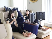 カルドグラン 京都河原町の雰囲気(『贅沢リゾートSPA体験』を満喫した後はリラックスルームへ…)