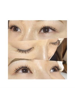 リシェル アイラッシュ小田原店(Richelle eyelash)/＊フラット×ブラウン