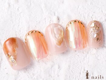 アイネイルズ 横浜WEST店(I-nails)/マグネットオーロラネイル9480円