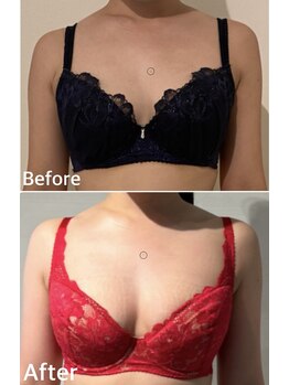 ラビス(RAVIS)/20代 サイズアップと谷間完成☆