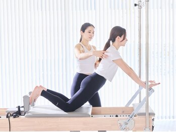 ラ ピラティス 熊谷店(La pilates)の写真/《整体×ピラティスで細くてしなやかなカラダに》パーソナルなので1人1人に合わせたメニューをご用意◎