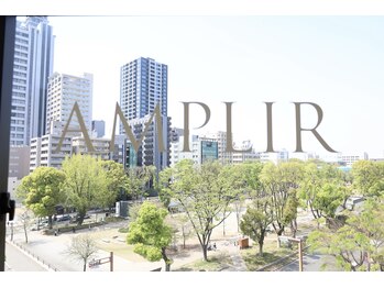 アンプリール 名古屋店(AMPLIR)/サロンからの景色