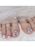 【オフ無料】フットネイル★親指アート2本コース¥6800