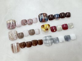 秋冬フットデザイン