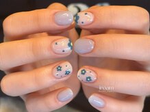 イロアム(iroam)/シンプルネイル/お花ネイル