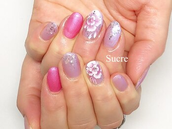 シュクル(Sucre)/フラワーネイル☆