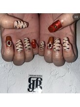 ネイルサロンレイアス(RAYAS)/ゼブラネイル