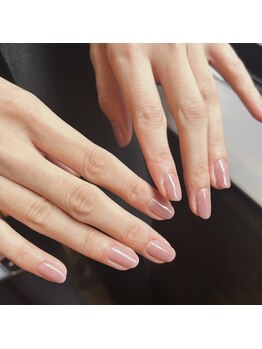 エムスラッシュ ネイル たまプラーザ(M.SLASH)/ナチュラルピンク