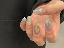 アイネイルズ 天神今泉店(I-nails)/【yuka.t】涼しげニュアンス