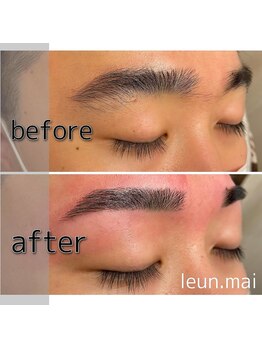 ルアン 表参道店/メンズ美眉毛スタイリング