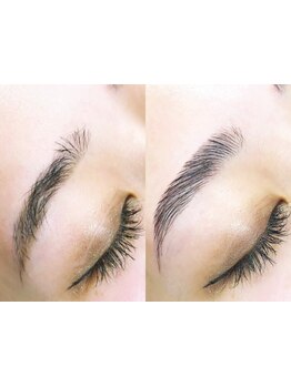 アイブロウメニューがあるサロン