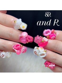 アンドアール(and R)/お任せアート☆ピンク