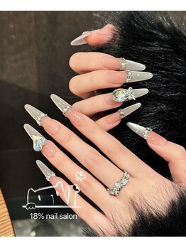 エイティーンパーセントネイル(18％ネイル)/スカルプネイル