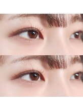 アール(R.)/LED カラーエクステ 80本