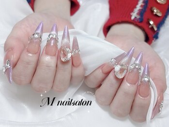 Mネイル/マグネットフレンチネイル