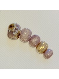 お花ネイル～rich～FOOT