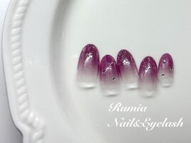 キラキララメグラデーション♪